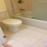 The Basic Bathroom Co. - remodeled full bathroom with bathtub-shower combination - complete - October 2013