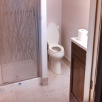 The Basic Bathroom Co. - remodeled full bathroom with shower enclosure - complete - November 2013