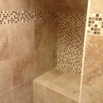 The Basic Bathroom Co. - remodeled full bathroom with shower enclosure - in progress - December 2013
