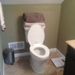 The Basic Bathroom Co. - remodeled full bathroom with shower enclosure - complete - December 2013