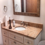 The Basic Bathroom Co. - remodeled full bathroom with bathtub-shower enclosure - complete - December 2013