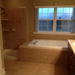 The Basic Bathroom Co. - remodeled full bathroom with soaking tub and shower enclosure - complete - January 2014
