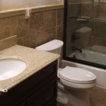 The Basic Bathroom Co. - remodeled full bathroom with bathtub-shower combination - complete - March 2014