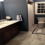 The Basic Bathroom Co. - remodeled full bathroom with bathtub-shower combination - complete - June 2014