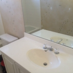The Basic Bathroom Co. - remodeled full bathroom with bathtub-shower combination - before - September 2014