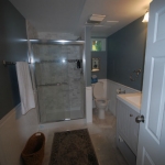 The Basic Bathroom Co. - remodeled full bathroom with shower - complete - October 2014