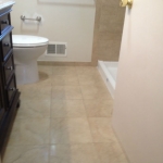 The Basic Bathroom Co. - remodeled full bathroom with shower - complete - October 2014