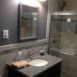 The Basic Bathroom Co. - remodeled full bathroom with shower - complete - Iselin, NJ - March 2015