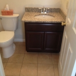 The Basic Bathroom Co. - remodeled full bathroom with shower - complete - Somerville, NJ - April 2015