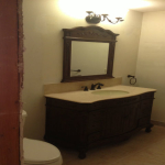 The Basic Bathroom Co. - remodeled full bathroom with shower enclosure - complete - September 2013