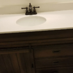 The Basic Bathroom Co. - remodeled full bathroom with custom tile stall shower - complete - Titusville, NJ - March 2018